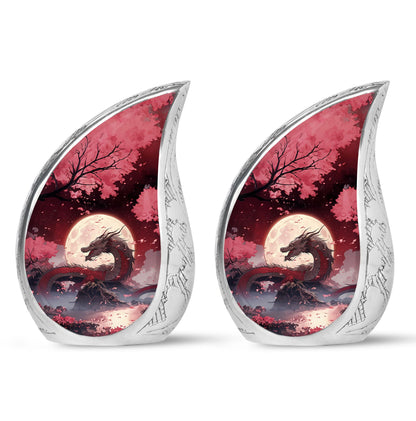  Dragon Urn 3 Inch Keepsake Pack of 4