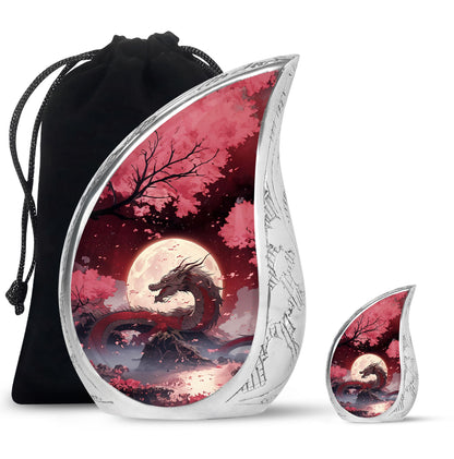  Dragon Urn Large Urn With 2 Keepsake Urn