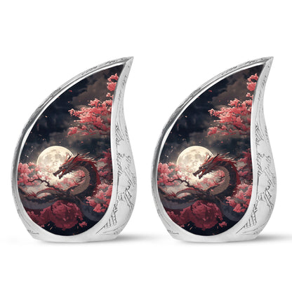  Dragon Urn 3 Inch Keepsake Pack of 4