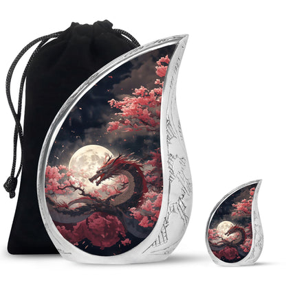  Dragon Urn Large Urn With 2 Keepsake Urn