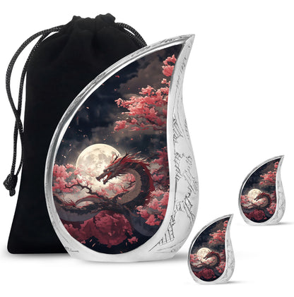  Dragon Urn Large Urn With 4 Keepsake Urn