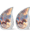  Dragon Urn 3 Inch Keepsake Pack of 4