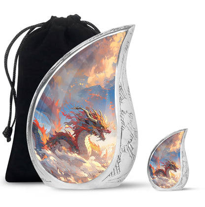 Dragon Urn Large Urn With 2 Keepsake Urn