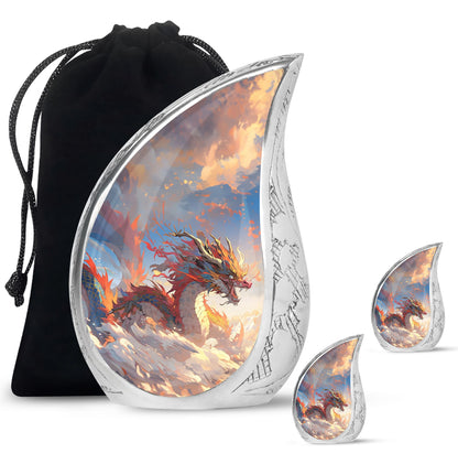  Dragon Urn Large Urn With 4 Keepsake Urn