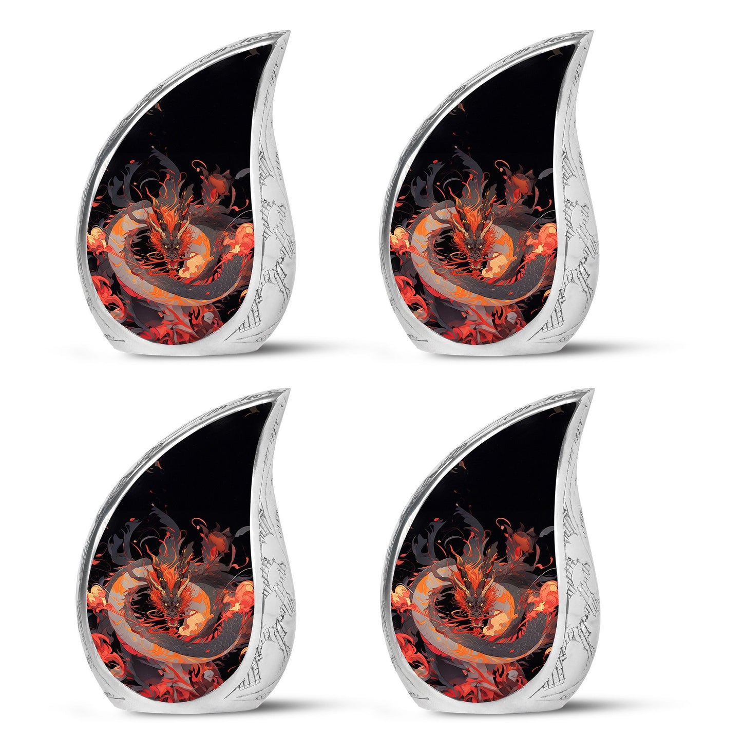  Dragon Urn Large Urn With 1 Keepsake Urn