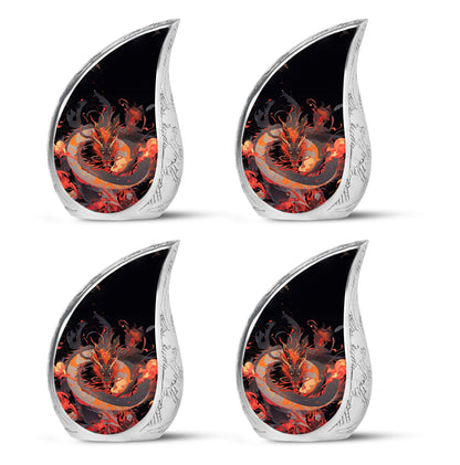  Dragon Urn Large Urn With 1 Keepsake Urn