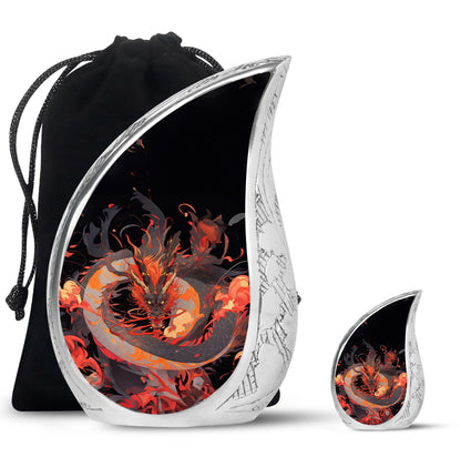  Dragon Urn Large Urn With 2 Keepsake Urn