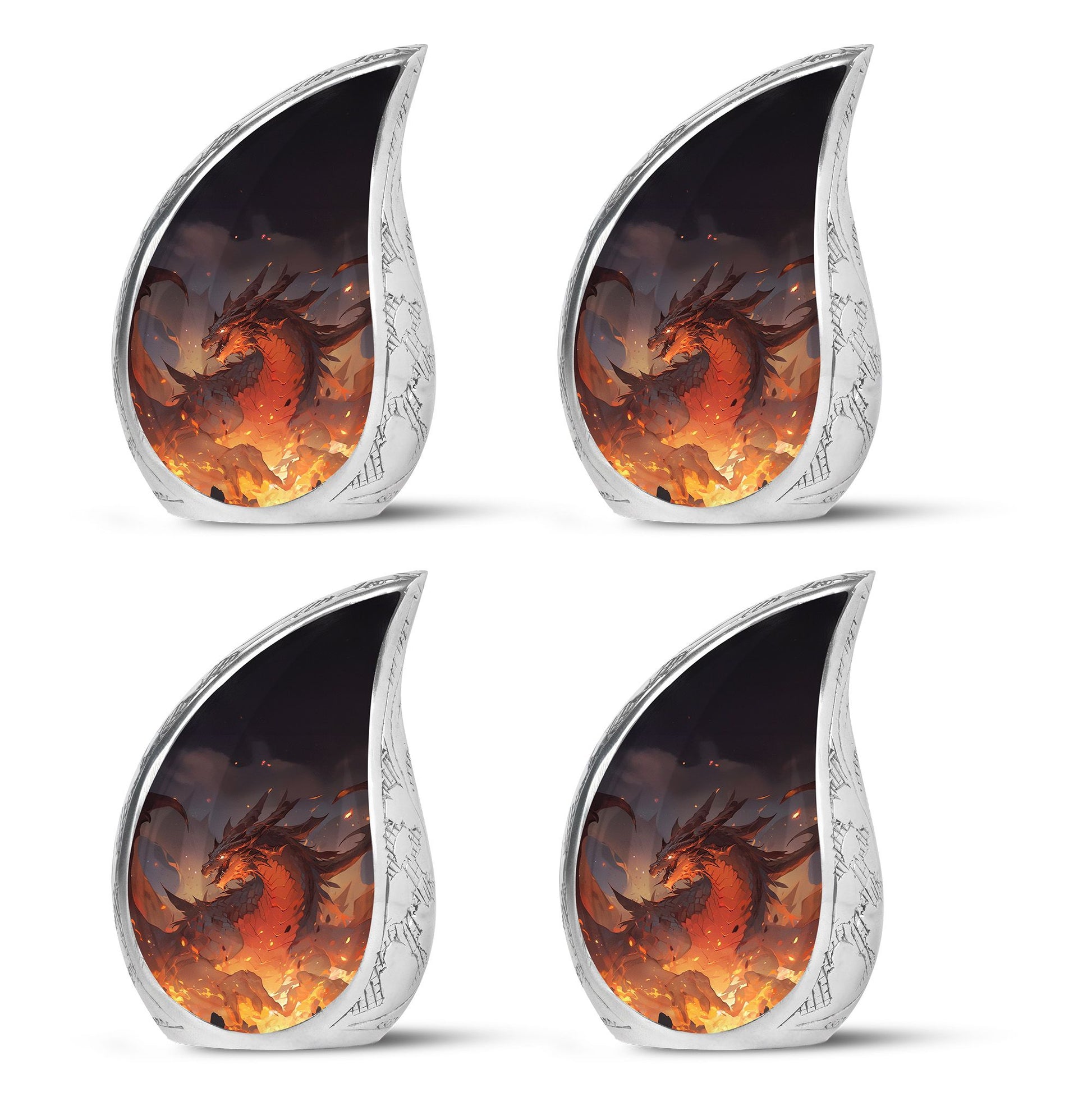  Dragon Urn Large Urn With 1 Keepsake Urn