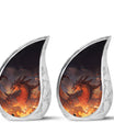  Dragon Urn 3 Inch Keepsake Pack of 4