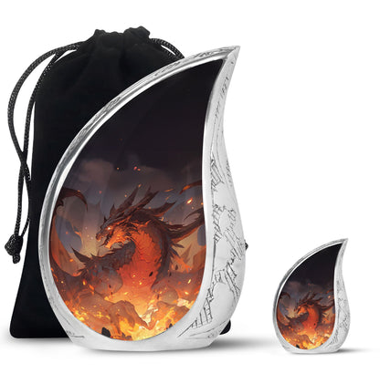  Dragon Urn Large Urn With 2 Keepsake Urn