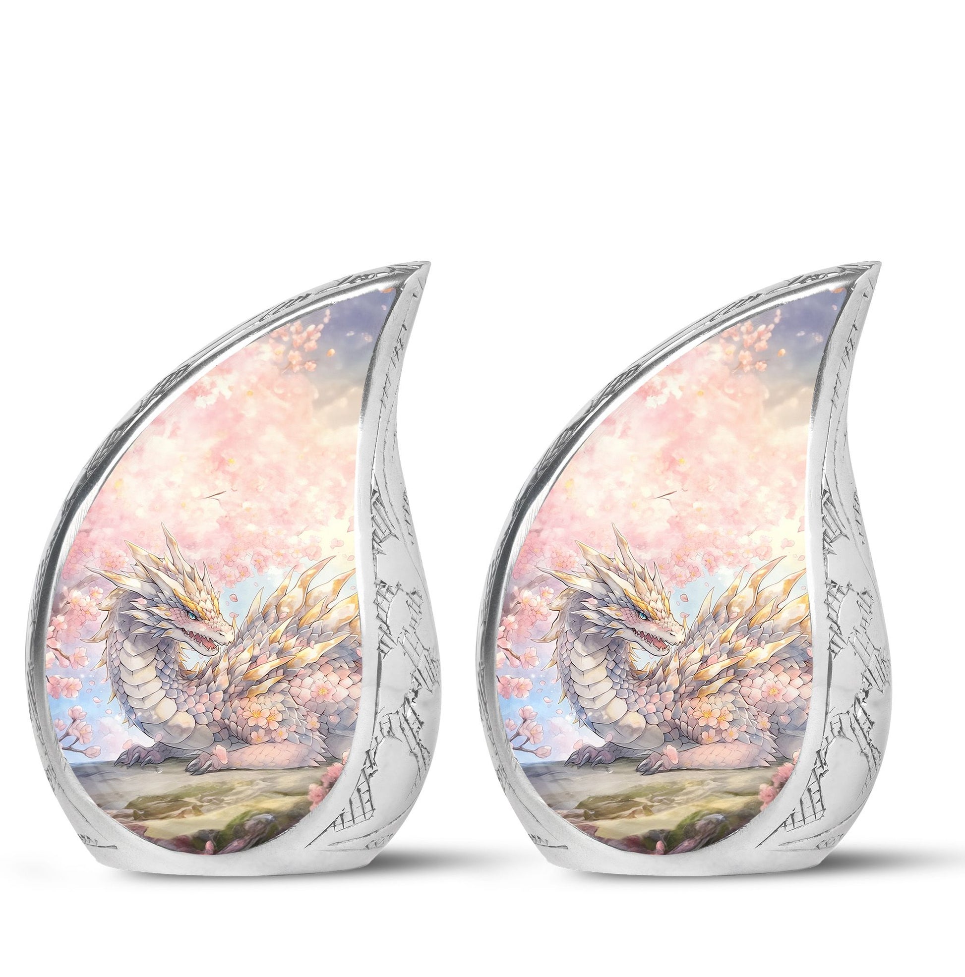  Dragon Urn 3 Inch Keepsake Pack of 4