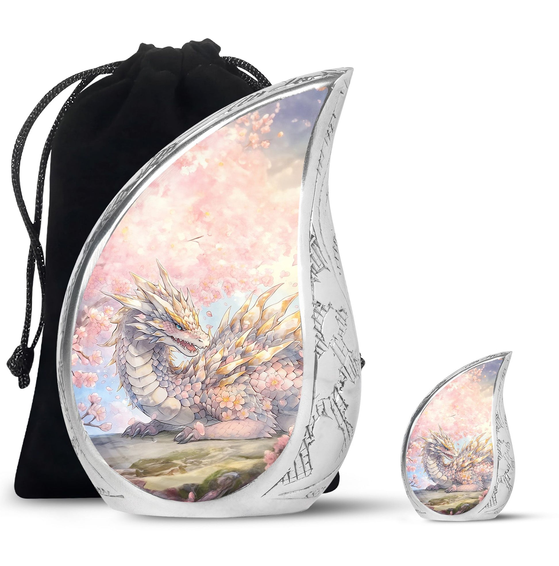  Dragon Urn Large Urn With 2 Keepsake Urn