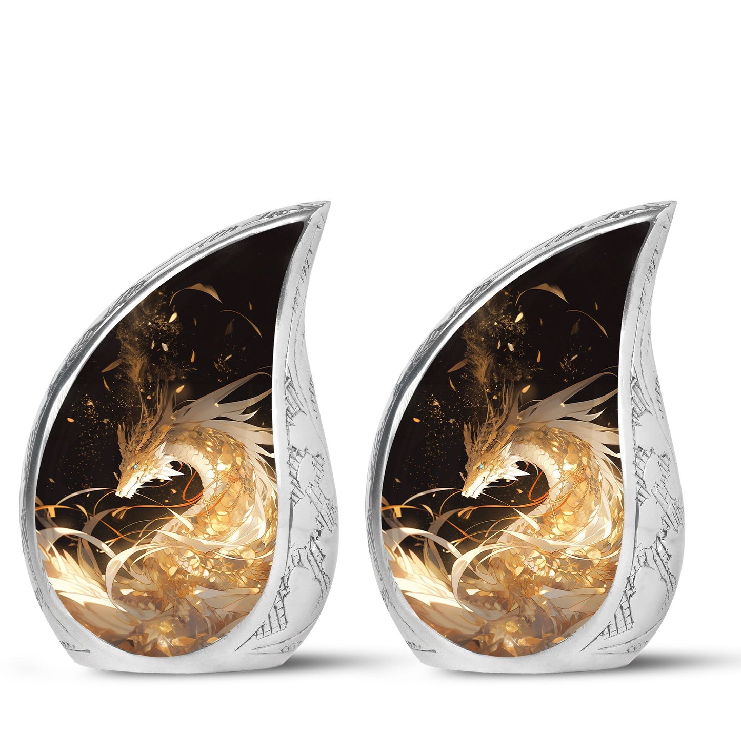  Dragon Urn 3 Inch Keepsake Pack of 4