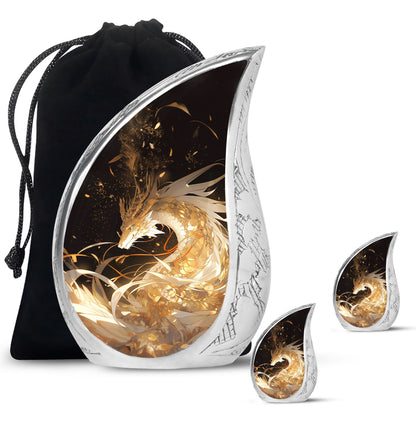  Dragon Urn Large Urn With 4 Keepsake Urn