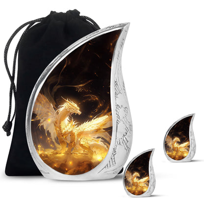  Dragon Urn Large Urn With 4 Keepsake Urn