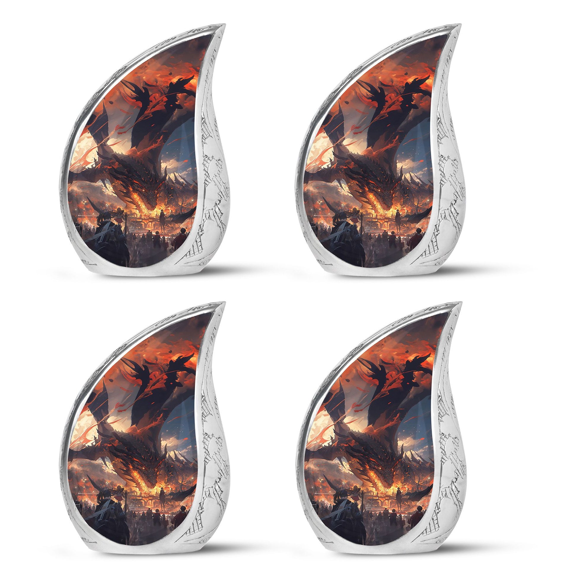 Dragon Cremation Urn for Human Ashes - Adult Urns For Men & Women