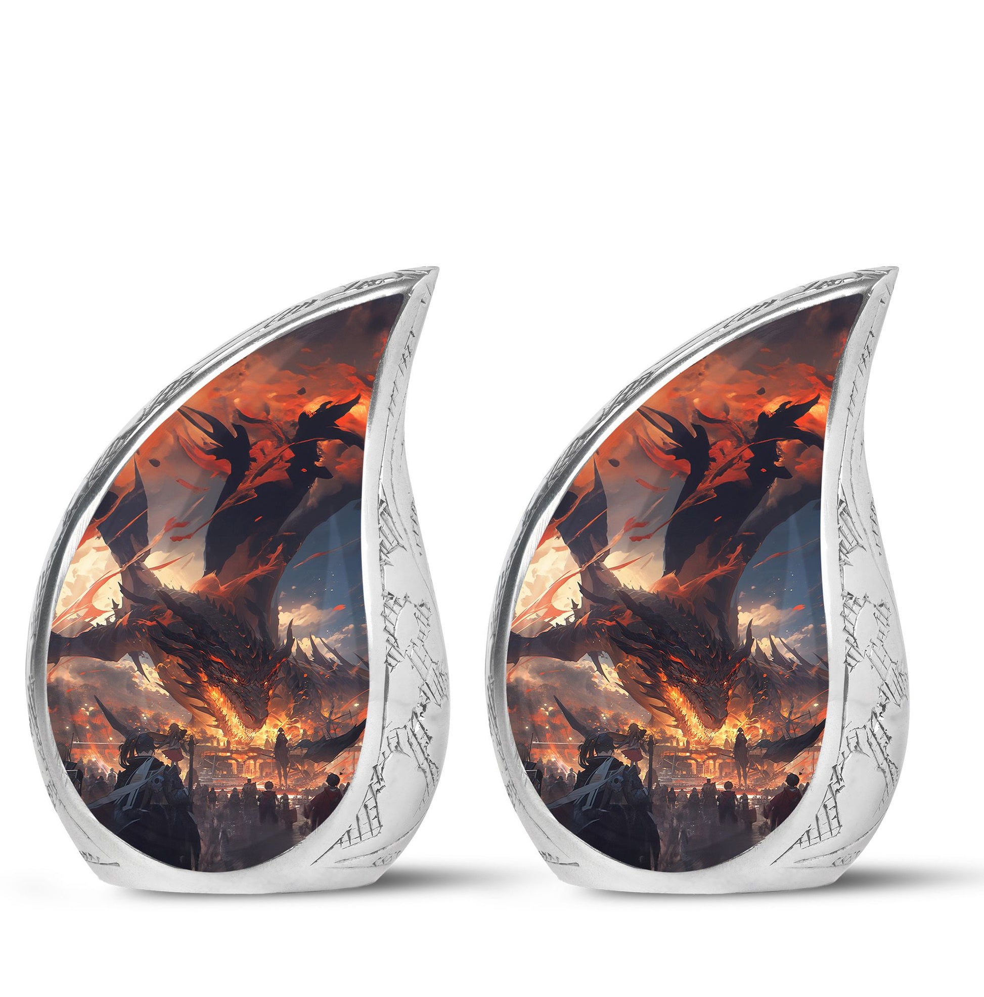 Dragon Cremation Urn for Human Ashes - Adult Urns For Men & Women