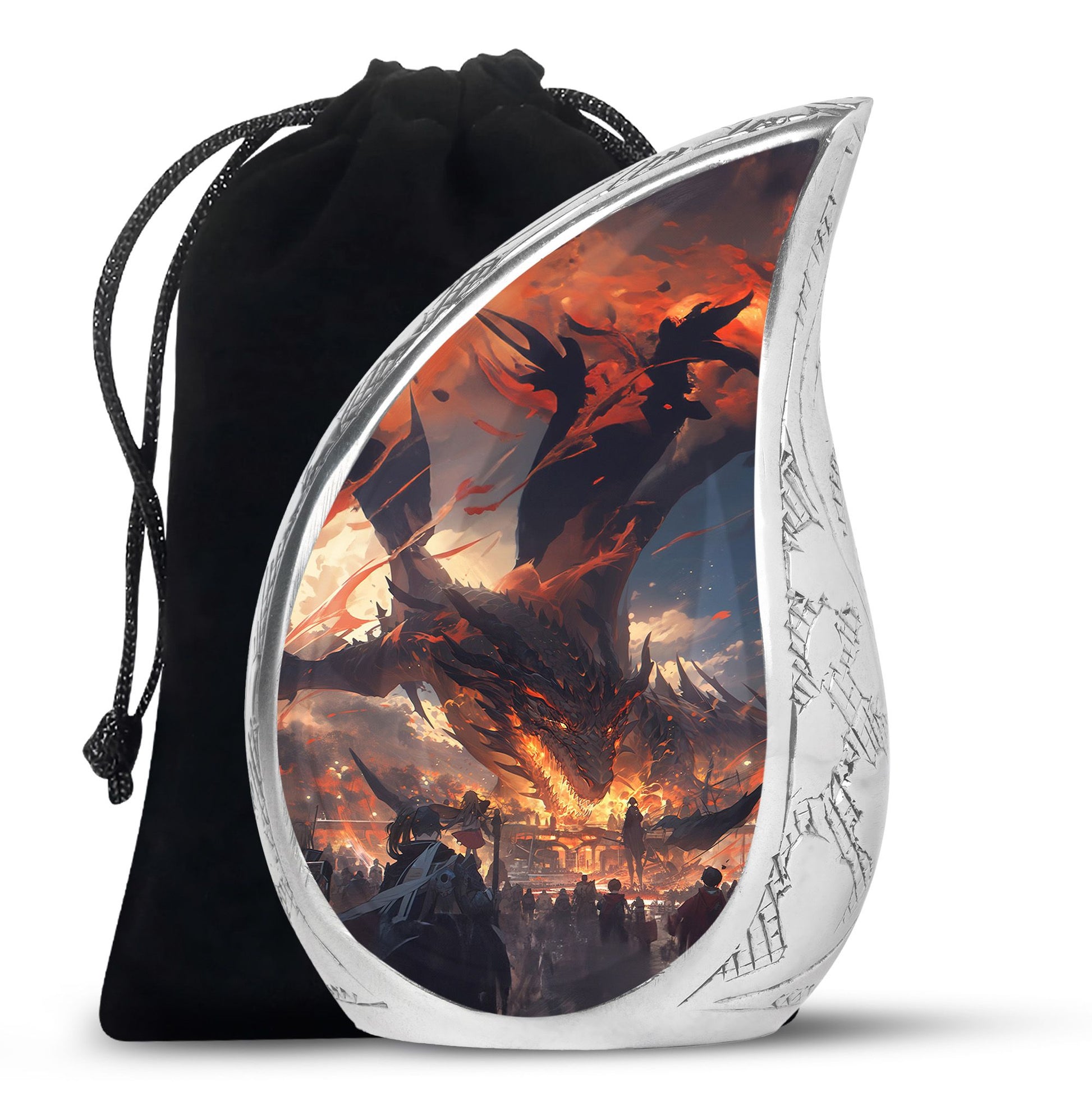 Dragon Cremation Urn for Human Ashes - Adult Urns For Men & Women