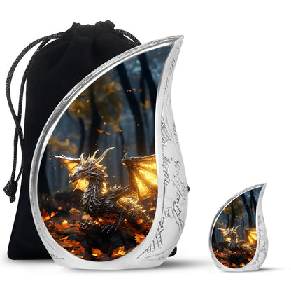 Personalized Beach Cremation Urn for Adult - 10-inch, 200 cu in - Yatskia