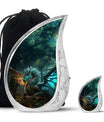 Dragon's Forest Awakening - Dragon Urns Funeral Large Cremation Urns