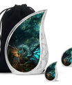 Dragon's Forest Awakening - Dragon Urns Funeral Large Cremation Urns