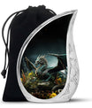 Dragon Of Enchanted Woods - Dragon Urns Funeral Large  Urns