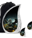 Dragon Of Enchanted Woods - Dragon Urns Funeral Large  Urns