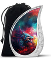 Colorful Dragon Urn - Dragon Urns Funeral Large Cremation Urns For Ashes