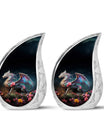 Colorful Dragon Urn For Sale - Dragon Urns Funeral Large Cremation Urns