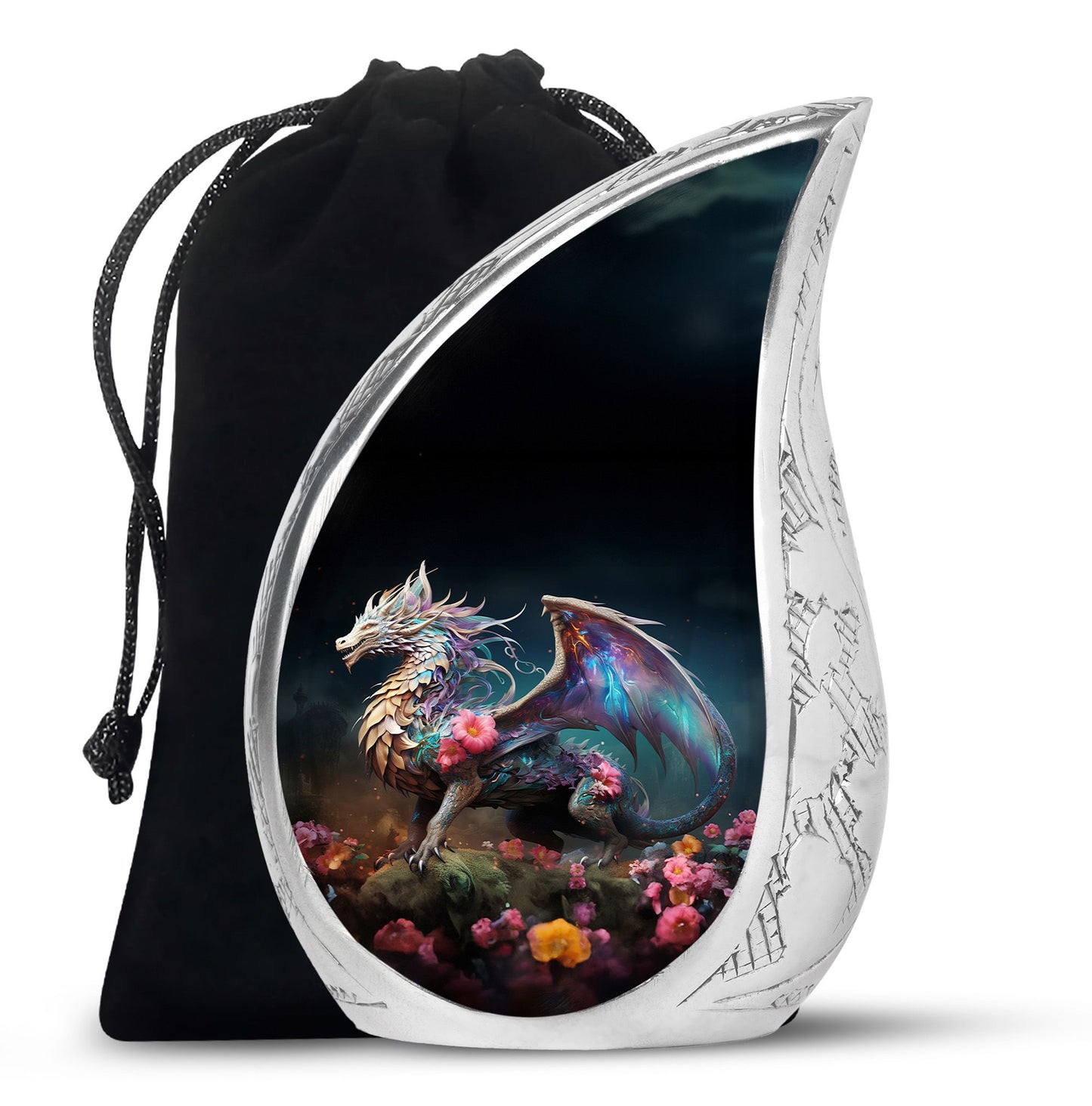 Colorful Dragon Urn For Sale - Dragon Urns Funeral Large Cremation Urns