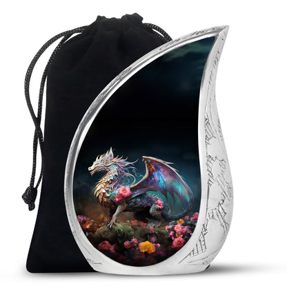 Colorful Dragon Urn For Sale - Dragon Urns Funeral Large Cremation Urns