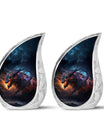 Cosmic Dragon's Roar Urn - Large & Small Cremation Urns For Ashes