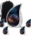 Cosmic Dragon's Roar Urn - Large & Small Cremation Urns For Ashes
