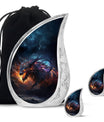 Cosmic Dragon's Roar Urn - Large & Small Cremation Urns For Ashes
