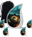 Dragon Fire Cremation Urn for Human Ashes - Burial Urns For Adult