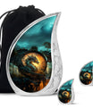 Dragon Fire Cremation Urn for Human Ashes - Burial Urns For Adult