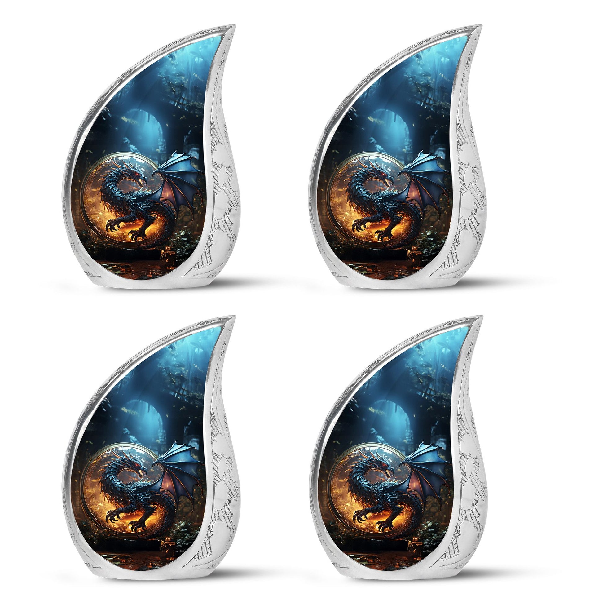 Dragon Memorial Urn - Dragon Urns Funeral Large Cremation Urns