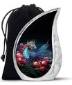 Dragon Moonlit Roses Urn - Dragon Urns Funeral Large  Urns