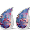 Flamingo Love Cremation Urn for Human Ashes - Cremation Urns For Adult