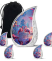 Flamingo Love Cremation Urn for Human Ashes - Cremation Urns For Adult
