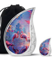 Flamingo Love Cremation Urn for Human Ashes - Cremation Urns For Adult