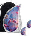 Flamingo Love Cremation Urn for Human Ashes - Cremation Urns For Adult