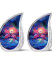 Vibrant Flamingo Fantasy - Bird Urns Funeral Large Cremation Urns