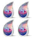 Pink Flamingo Cremation Urn For Human Ashes For Men & Women