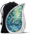 Sparrow Pair Cremation Urn for Human Ashes - Cremation Urns For Adults