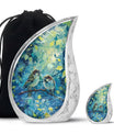 Sparrow Pair Cremation Urn for Human Ashes - Cremation Urns For Adults