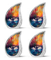 Sunset Swan Cremation Urn for Human Ashes - Urn For Men & Women