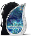 Swans Moonlight Cremation Urn for Human Ashes - Large Urn For Ashes