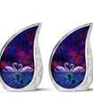 Dual Swan Cremation Urns For Human Ashes - Burial Urns For Adult
