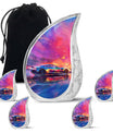 Racing Car Cremation Urns Large & Small Combo -  Urns For Adults